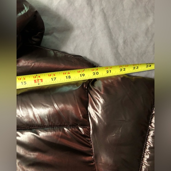 American Eagle shiny puffer coat M - Picture 14 of 15